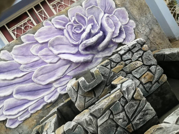 Violet House Hostal Room Stars and Diamons